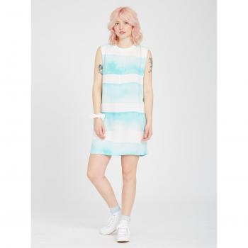 Vestido Volcom Stay Stripes - Pale Aqua