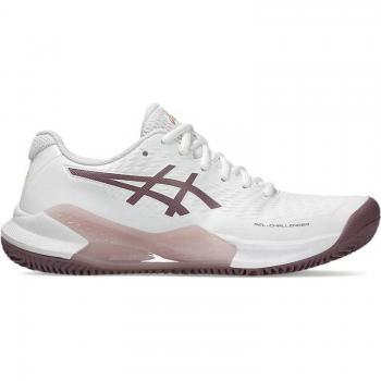 Zapatillas Asics Gel Challenger 14 Clay Blanco Malva Oscuro Mujer