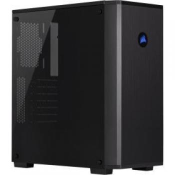 Raijintek Pan Slim Mini-ITX Negro - Caja HTPC, formato Mini-ITX, diseño compacto, color negro, soporte para refrigeración líquida y espacio para múltiples unidades de almacenamiento