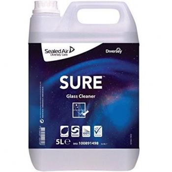 Diversey Sure Glass Cleaner - Limpiador de Cristales Ecológico 5L
