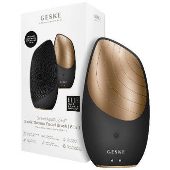 GESKE Sonic Thermo Facial Brush 6 In 1 Grey