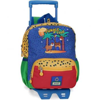 Mochila pequeña Enso Jungle Club con carro