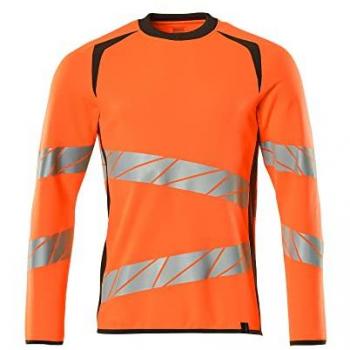 Sudadera de Seguridad Acelerada Hi-Vis Naranja/Gris Oscuro - Mascot