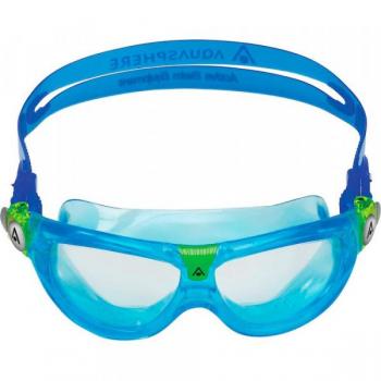 Gafas de natación Aqua Sphere Seal Kid 2 turquesa infantil con lentes transparentes