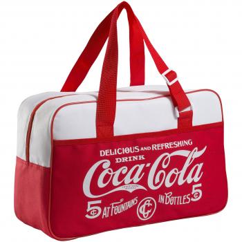Meliconi, Coca Cola Classic, Bolsa Térmica, 16 litros, Poliuretano 600 D, Rojo/Blanco, 42 x 15 x 26 cm