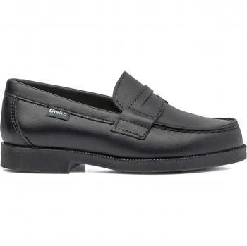 Mocasines de Piel para Niño Gorila 1502 Azul Marino - Cómodos y Resistentes