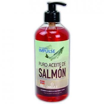TODOPETS Aceite de Salmón de Noruega Impulse 500 ml