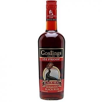 Ron Goslings Black Seal 151 Proof 75cl
