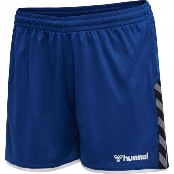 Calções para mulheres Hummel hmlAUTHENTIC Poly Shorts Woman Color: True Blue Talla: XS