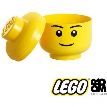 LEGO - Cabeza de almacenaje LEGO tamaño L Niño