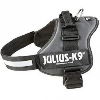 Arnés JULIUS-K9® Power antracita para perros - Talla Mini