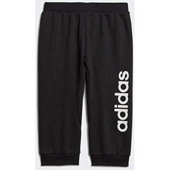 adidas I Lin Pant Pantalón, Unisex bebé, Negro/Blanco, 86
