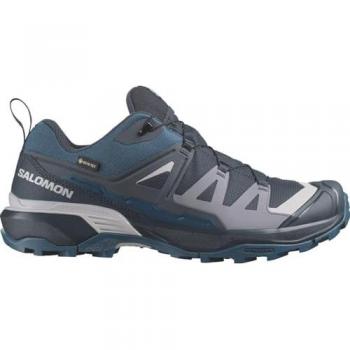 Zapatilla de trekking Salomon X Ultra 360 GTX para hombre, color gris, talla 41 1/3