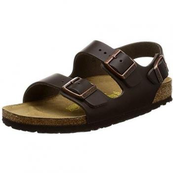 Birkenstock Milano, unisex-adult Sandals, Brown