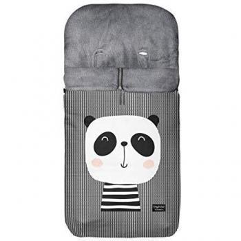 Bimbi Saco Carro Velour 451 Oso Panda 368 35 - Sacos de abrigo, unisex