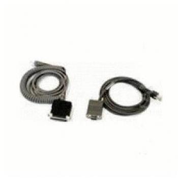 Datalogic CAB-433 Cable de Transmisión Macho/Hembra Gris Compatible con PowerScan 8000