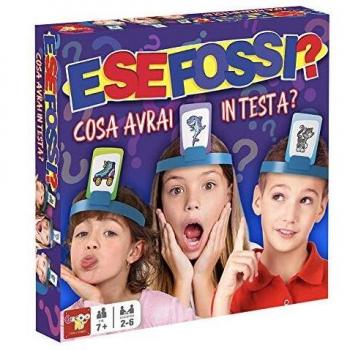 Juego de mesa E Se Fossi? - Juego de adivinanzas divertido para niños y familias