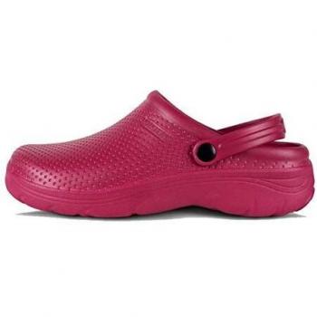 Work Team Zueco EVA Unisex. Ultraligero, ergonómico. Anatómico, con Cámara ortopédica, Suave para los pies. Hombre Granate 36/37