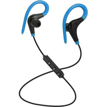 Auriculares Intrauditivos Bluetooth Inalámbricos para Deporte con Micrófono, Controlador y Gancho, Incluye Fundas para iPhone y Xiaomi TXTB1