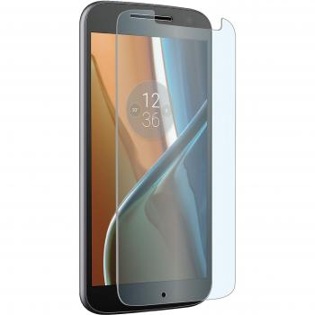 Muvit Tempered Glass - Protector para Motorola Moto G4, 0.33 mm