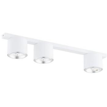 Lámpara de Techo Nano EPIKASA, Acero con Recubrimiento de Polvo, Blanco, 70x11,5x11,5 cm