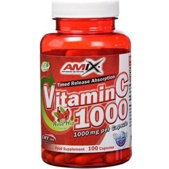 Amix Nutrition Vitamin C 1000mg 100 Capsules - Immune System Support Supplement