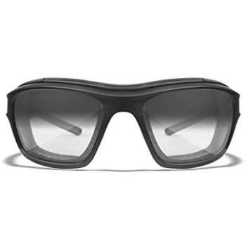 Gafas de Sol Polarizadas Wiley X CCOZN05 Ozone, photochromic Gris, Matte Black, Unica, Adultos Unisex