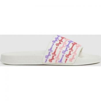 Chanclas Pepe Jeans con diseño de logo en todo el empeine
