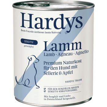 Hardys Sensitiv Lamm con Apio y Manzana - Comida Húmeda para Perros 800g