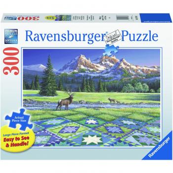 Mountain Quiltscape - 300 Piece Large Format Puzzle