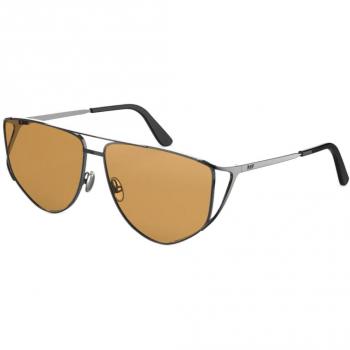 Retrosuperfuture Premio Refined KW6 Women’s Sunglasses Gunmetal Size 64