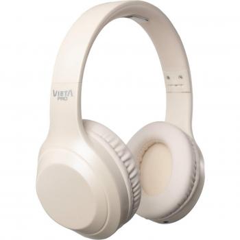 Vieta Pro Silence 2 Auriculares de Diadema Bluetooth con Cancelación Activa de Ruido, Entrada Aux-in, Micrófono, Función Dual Pairing, Diadema Ajustable y Batería de hasta