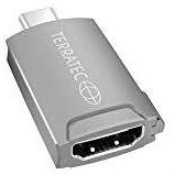 Adaptador USB-C a HDMI Terratec Connect C12, 4K 30Hz, 10 cm, para Notebook y Smartphone