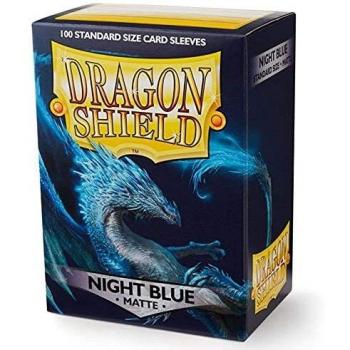 Dragon Shield- Sobres para Tarjetas, Color Azul Noche, 1