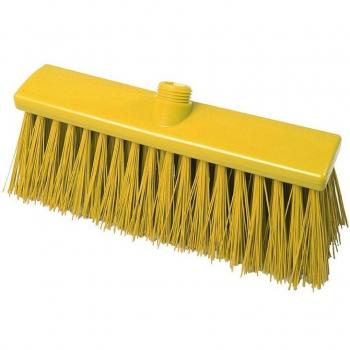 Maya Professional Tools 15007-4 Cepillo Barrendero Fibra Dura, 300 x 600 mm, Amarillo