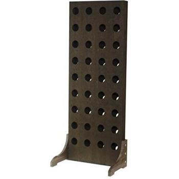 Expovinalia Botellero para 36 Botellas, Madera, Marrón, 118x44x7 cm