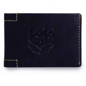 LOIS - 28386 BILLETERO PIEL TEXAS, Color Negro