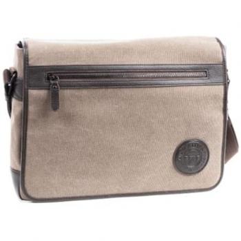 Bolso porta portátil 15,3 con solapa colección Sahara 38x9x28 Cms