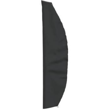 Cubierta para Sombrilla de Jardín Oxford 420D Negra 280x30/81/45 cm