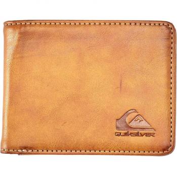 Quiksilver Slim Rays Cartera para Hombre Color Marrón