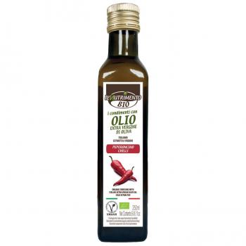 Aderezo con aceite de oliva virgen extra aroma de ají 250 ml - Il Nutrimento