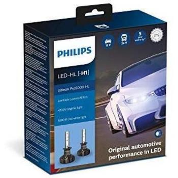 Bombillas de Faros Delanteros LED H1 Philips Ultinon Pro9000 Doble Paquete