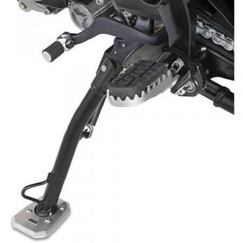 GIVI Extensión de pie para caballete lateral Ducati Multistrada V4 2021, fabricada en aluminio y acero inoxidable