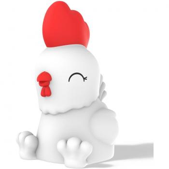 LÁMPARA GALLINA LUZ NOCHE INFANTIL CON CAMBIO DE COLOR Y TEMPORIZADOR