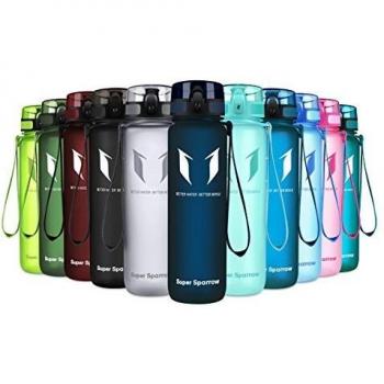 Super Sparrow Botella de Agua Deportiva - 500ml - Sin BPA