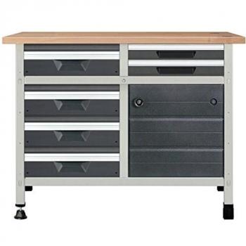 Wolfcraft banco 1 modulo 4 cajones m y 1 modulo 2 cajones s y puerta