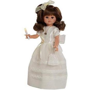 Berbesa - Muñeca Fany de Comunión con Vela Beige