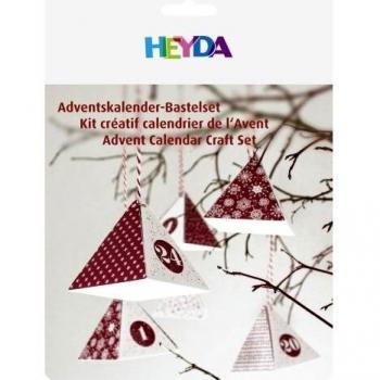 Baier & Schneider P. Diamond - Calendario de Adviento, color rojo