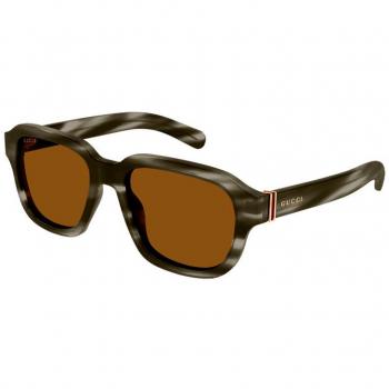 Gucci Brown Havana Sunglasses GG1508S 003 Male Size: 55 MM