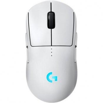 Logitech G PRO 2 LIGHTSPEED Ratón Gaming Inalámbrico Blanco 32k DPI, 8 Botones, Carga USB-C